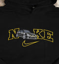 'Just Drive It' Custom Car Embroidered Hoodie