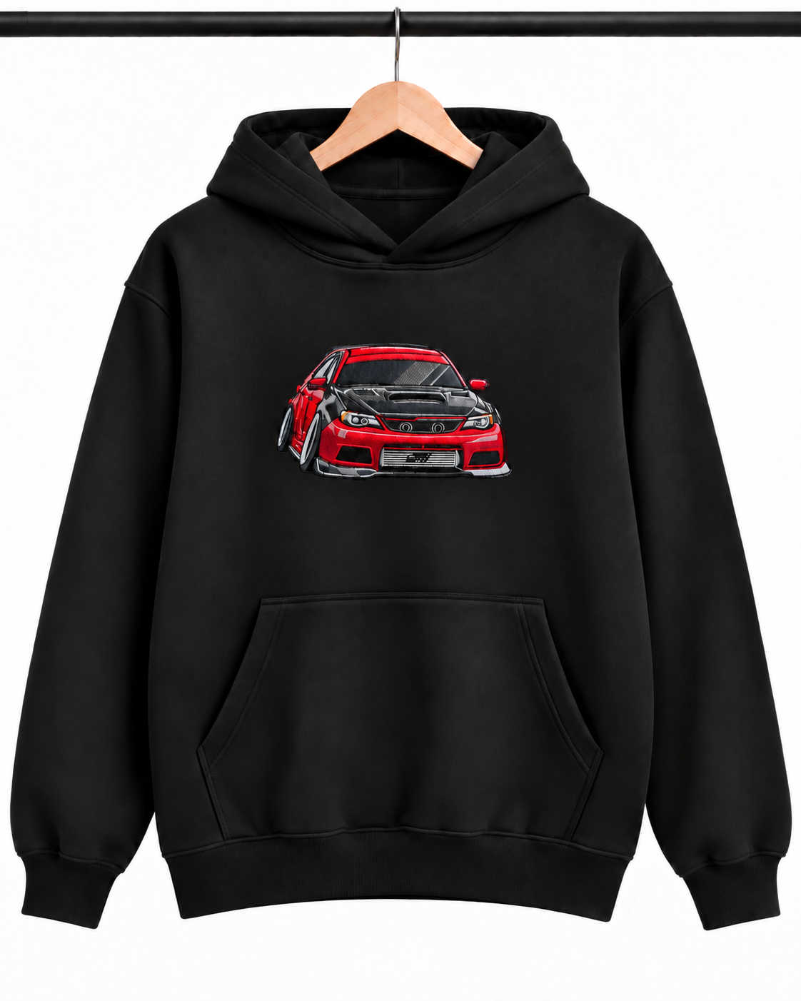 Custom Car Embroidered Hoodie – Made From Your Photo