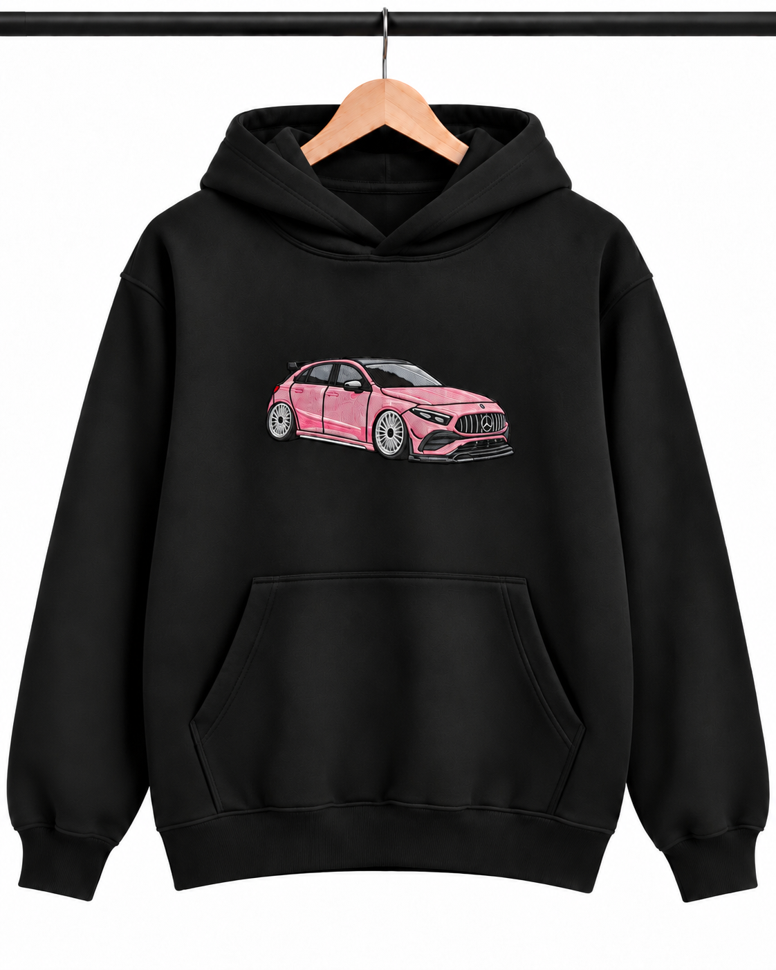 Custom Car Embroidered Hoodie – Made From Your Photo