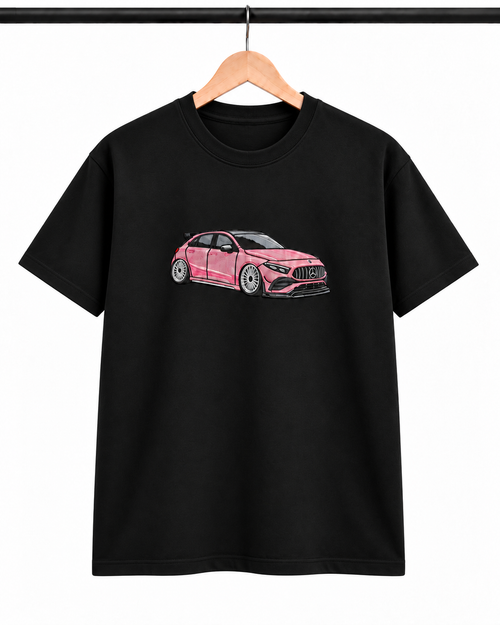 Custom Car Embroidered T-Shirt – Made From Your Photo