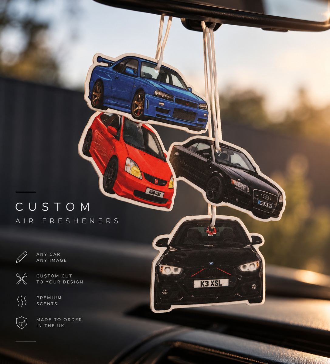 Custom Car Air Freshener – Made From Your Photo